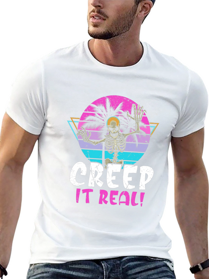 Creep It Real Skeleton Graphic Tee