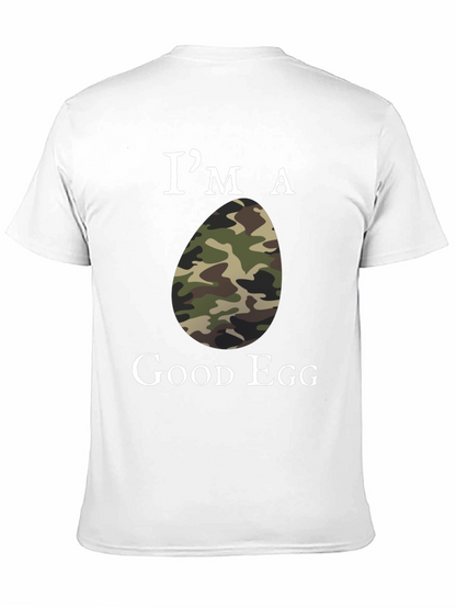 Im a Good Egg Camo Humor T-Shirt