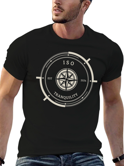 ISO Tranquility Black Graphic T-Shirt