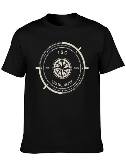 ISO Tranquility Black Graphic T-Shirt
