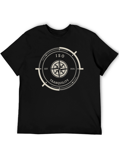 ISO Tranquility Black Graphic T-Shirt