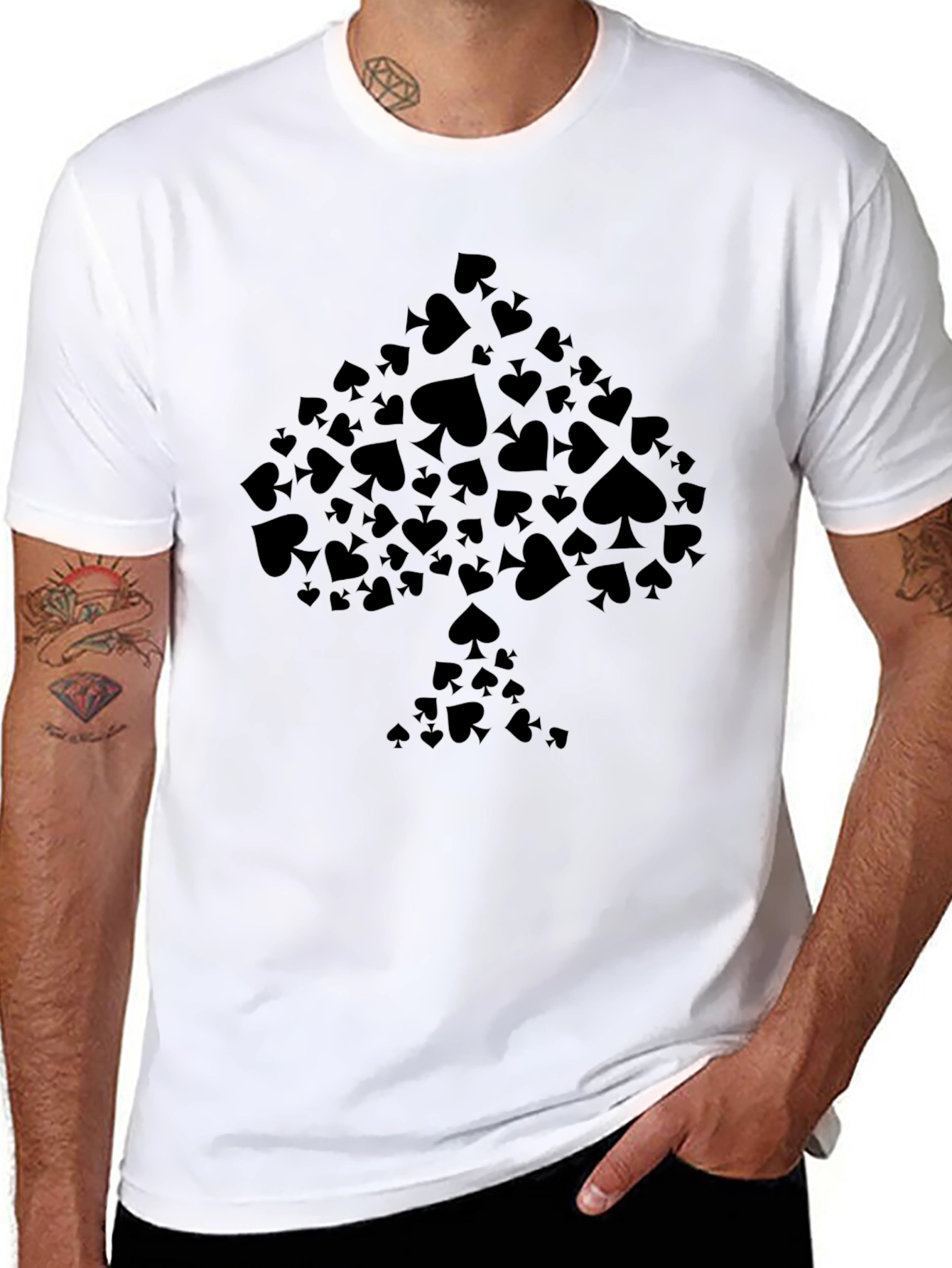 Spades Heart Graphic Tee