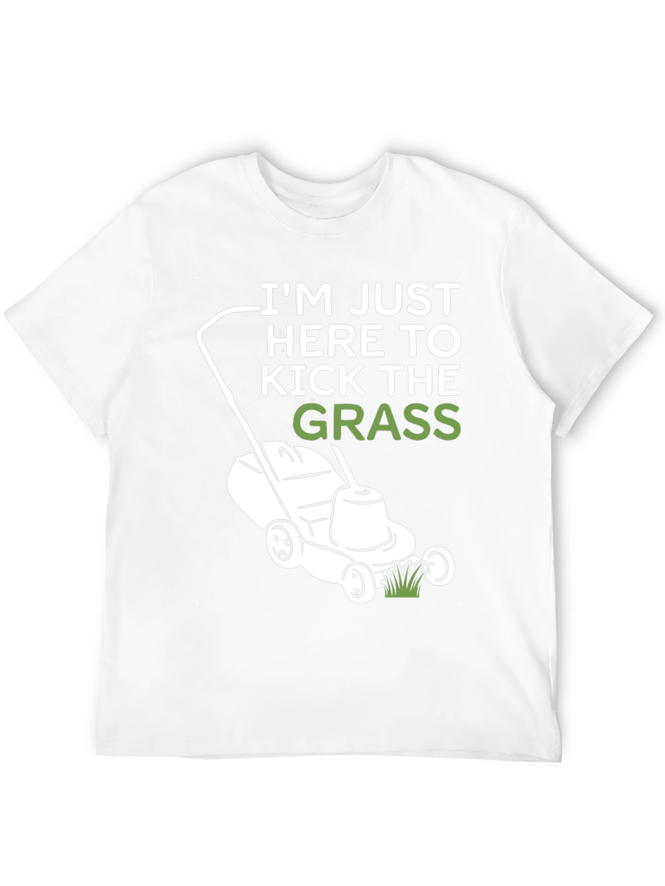 Kick the Grass T-Shirt - Black Cotton Tee