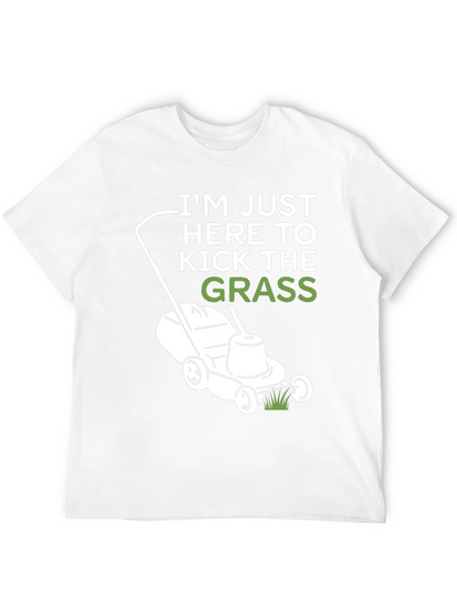 Kick the Grass T-Shirt - Black Cotton Tee