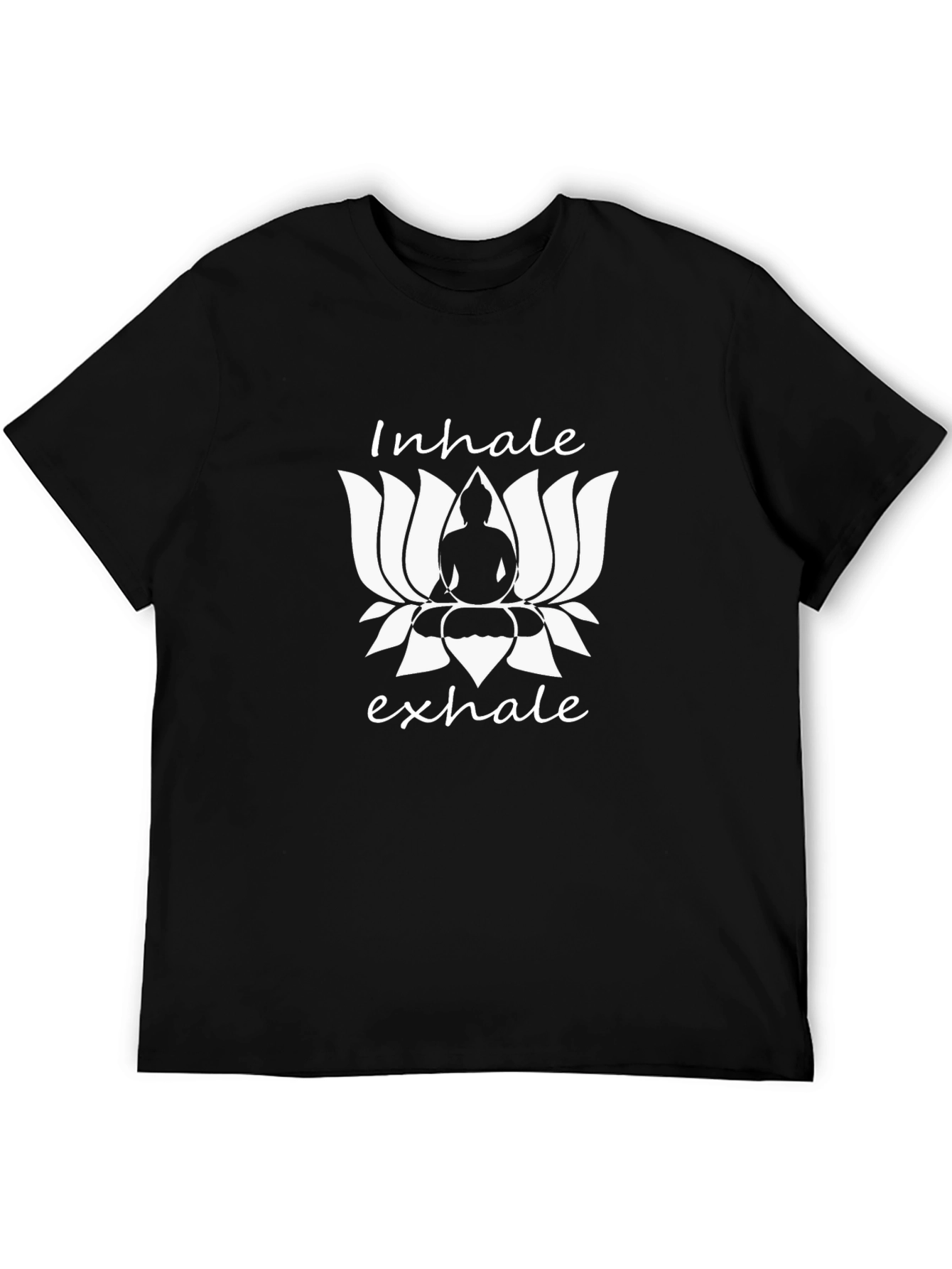 Inhale Exhale Lotus Graphic Tee