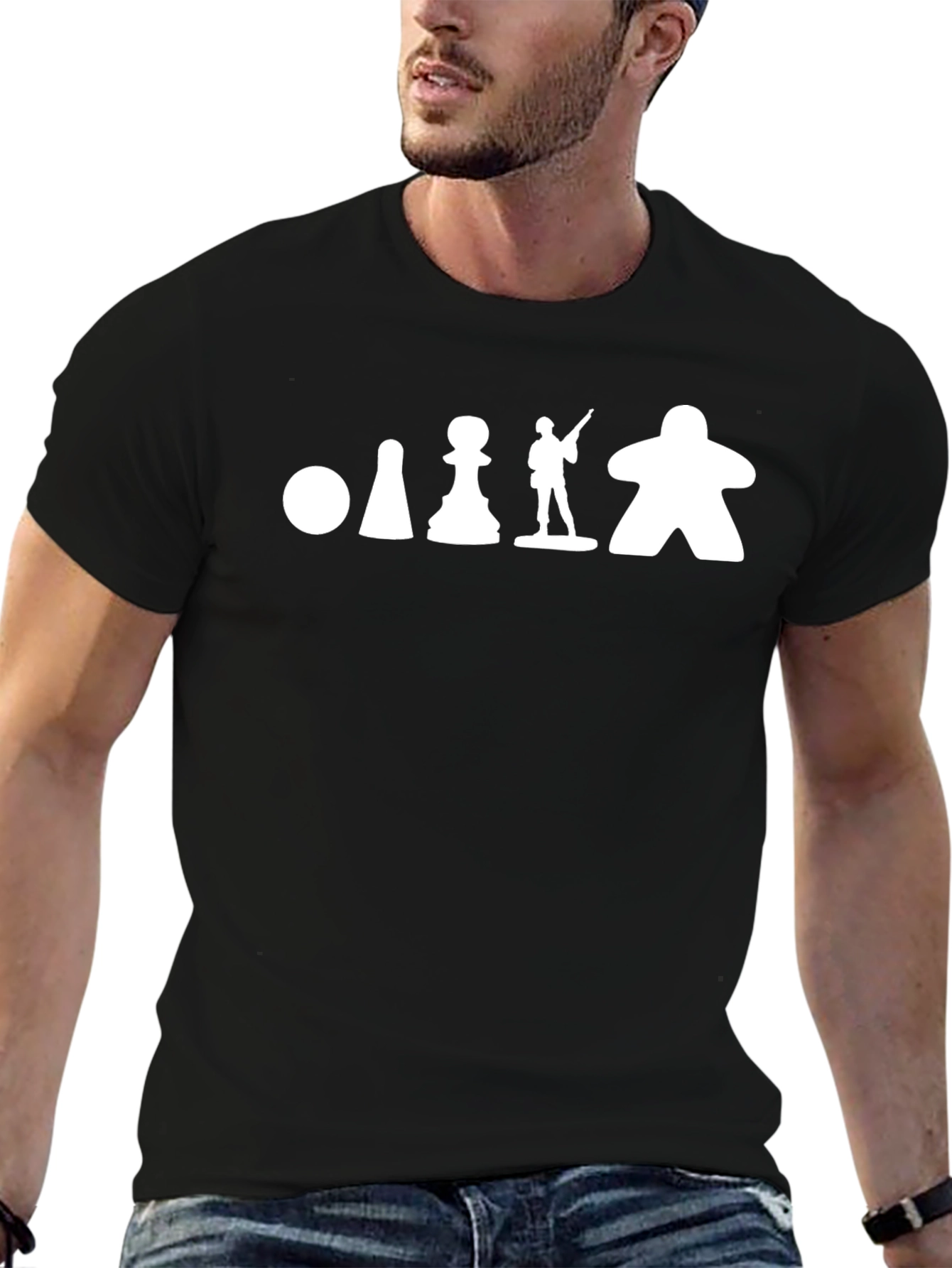 Evolution of Gaming Black T-Shirt