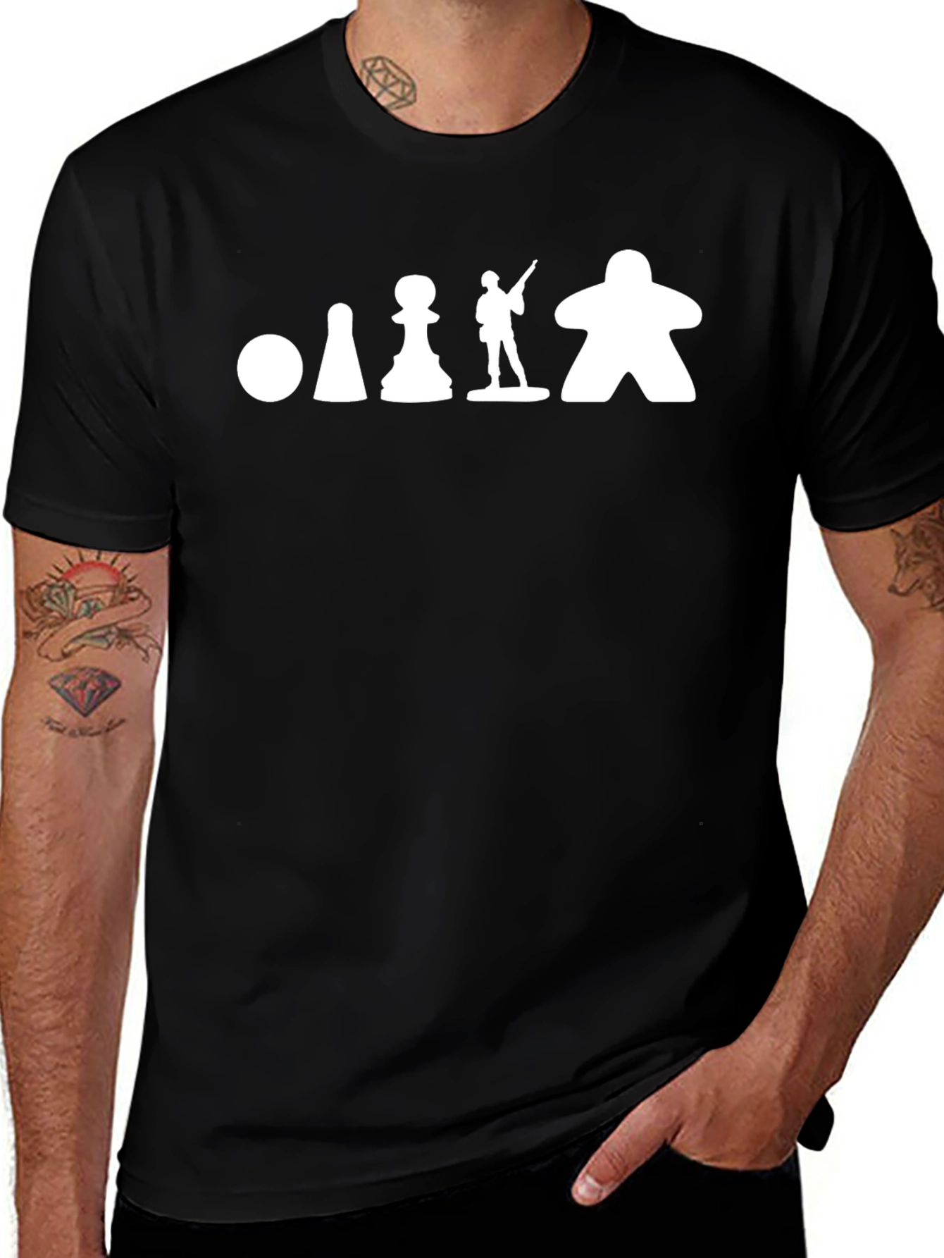 Evolution of Gaming Black T-Shirt