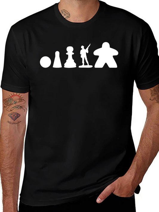Evolution of Gaming Black T-Shirt