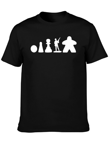 Evolution of Gaming Black T-Shirt