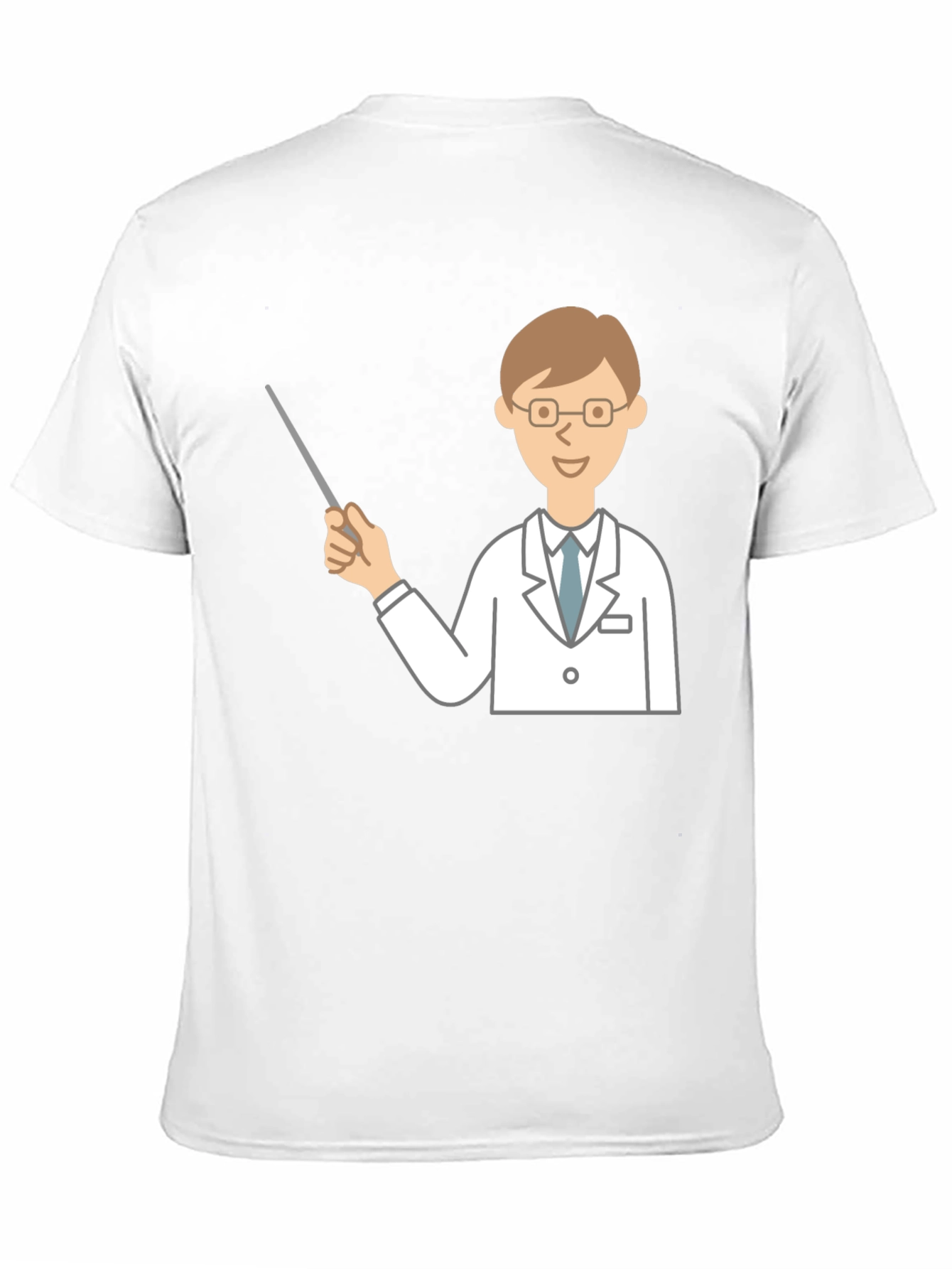 Doctor Graphic Tee - Unique Design Black T-Shirt