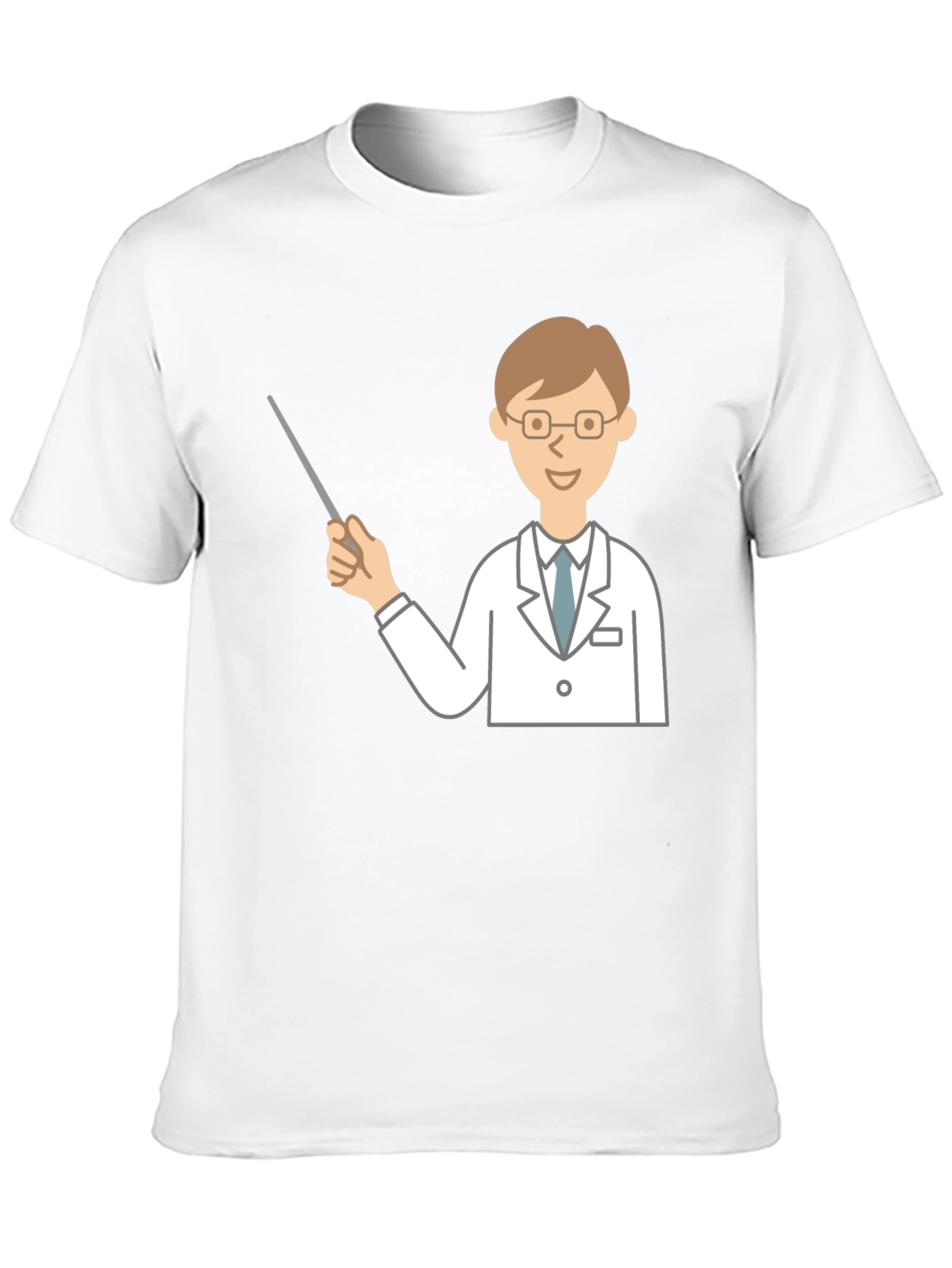 Doctor Graphic Tee - Unique Design Black T-Shirt