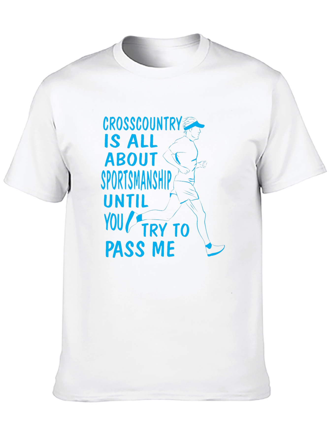 Funny Cross Country Sportsmanship Graphic T-Shirt