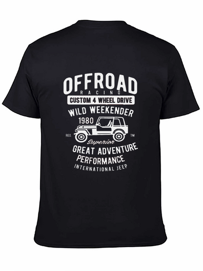 Offroad Racing Tee - Custom 4 Wheel Drive Design