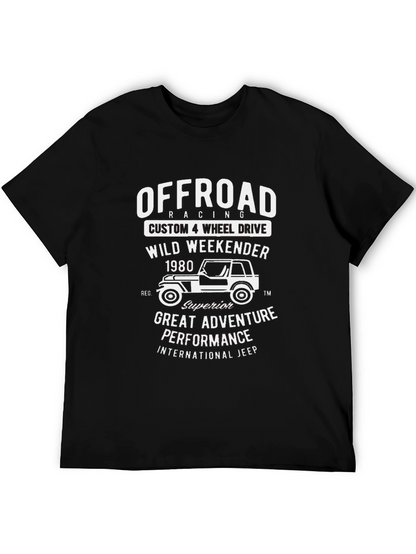 Offroad Racing Tee - Custom 4 Wheel Drive Design