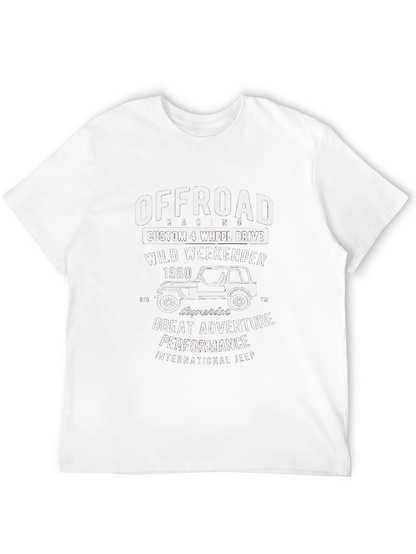 Offroad Racing Tee - Custom 4 Wheel Drive Design
