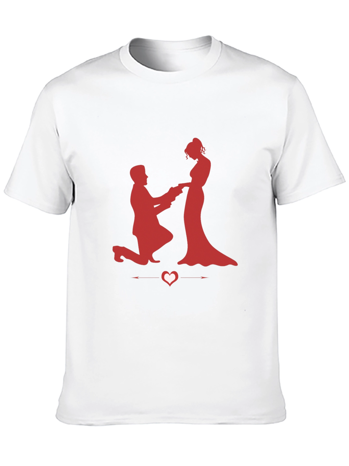 Romantic Proposal Graphic Tee