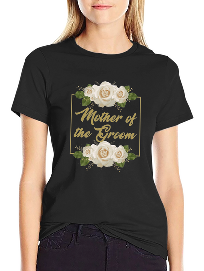 Mother of the Groom Floral T-Shirt