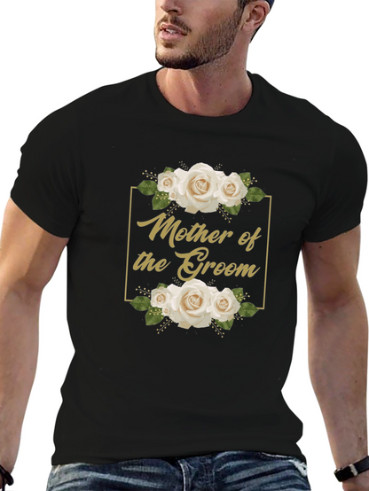 Mother of the Groom Floral T-Shirt