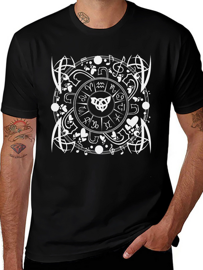Wiccan Zodiac T-Shirt - Witchcraft Occult Tee