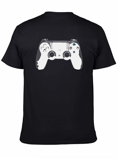 Gaming Controller Graphic Tee - Black