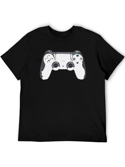 Gaming Controller Graphic Tee - Black