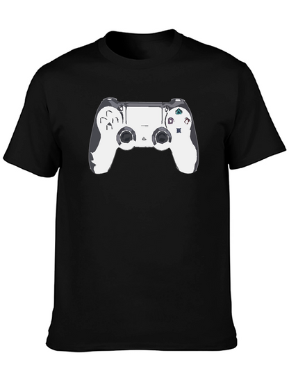 Gaming Controller Graphic Tee - Black