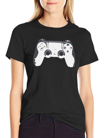 Gaming Controller Graphic Tee - Black
