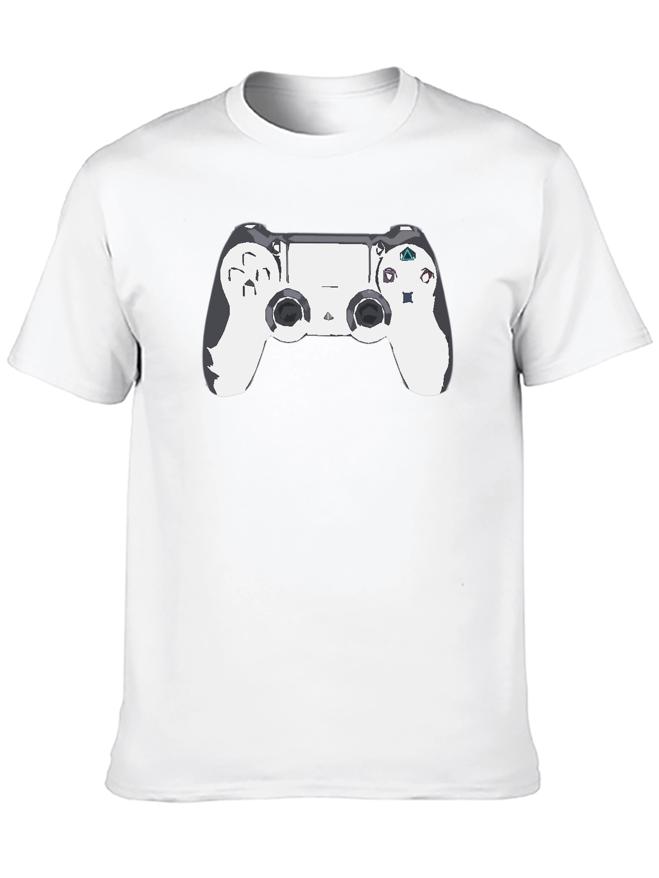 Gaming Controller Graphic Tee - Black