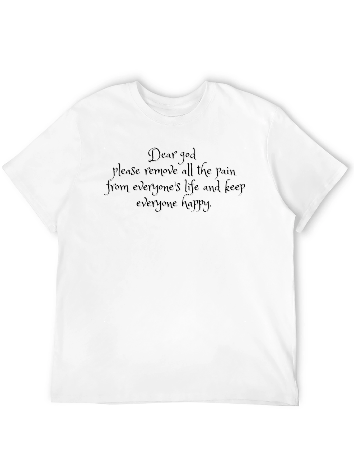 Dear God Graphic Tee - Unisex Comfort