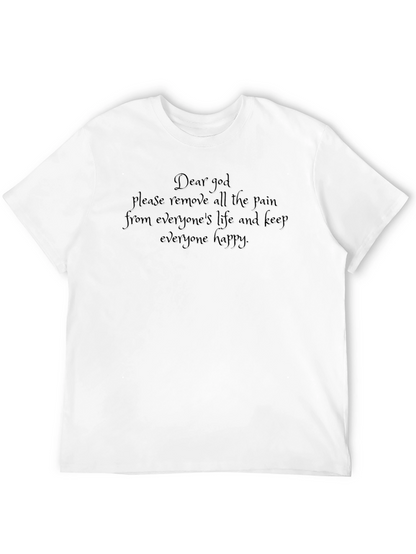 Dear God Graphic Tee - Unisex Comfort