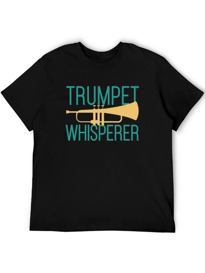 Trumpet Whisperer Graphic Tee - Music Lovers T-Shirt