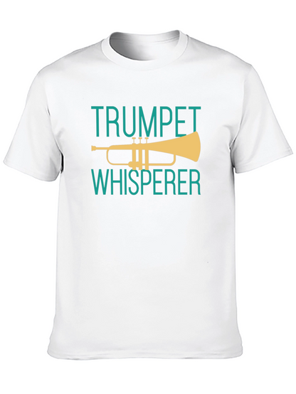 Trumpet Whisperer Graphic Tee - Music Lovers T-Shirt