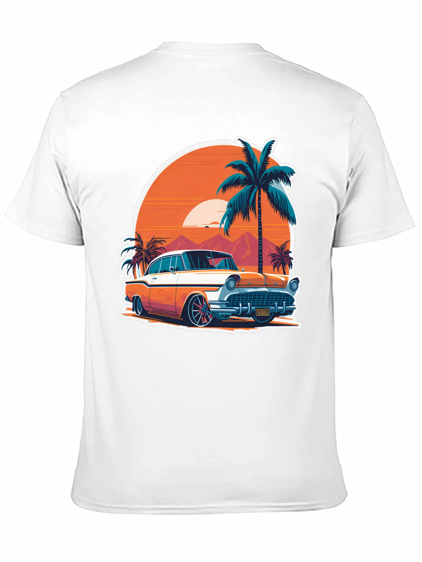 Classic Car Graphic Tee - Retro Style