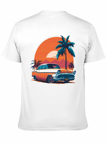 Classic Car Graphic Tee - Retro Style