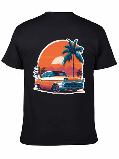 Classic Car Graphic Tee - Retro Style