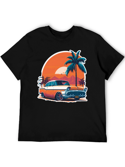 Classic Car Graphic Tee - Retro Style
