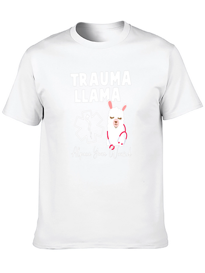 Trauma Llama T-Shirt - Alpaca Your Wound
