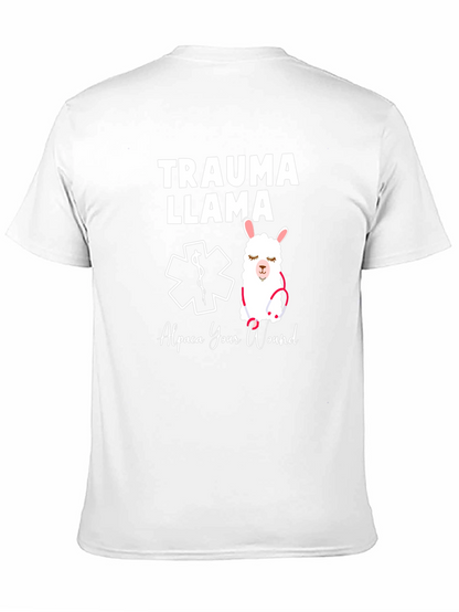 Trauma Llama T-Shirt - Alpaca Your Wound