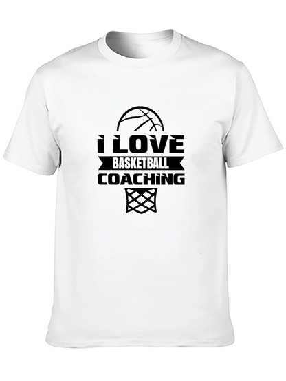 I Love Basketball Coaching T-Shirt