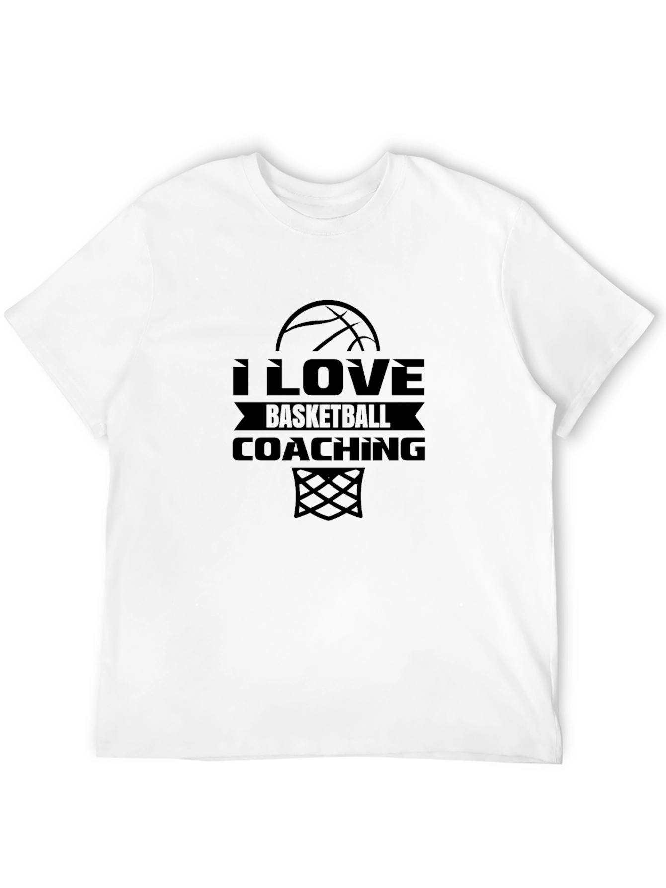 I Love Basketball Coaching T-Shirt