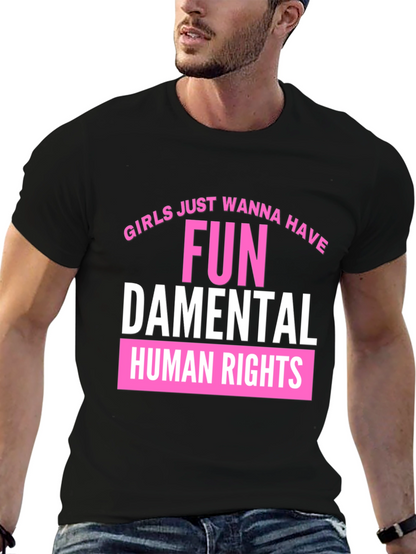 Fun-damental Rights Tee - Empowering Graphic T-Shirt