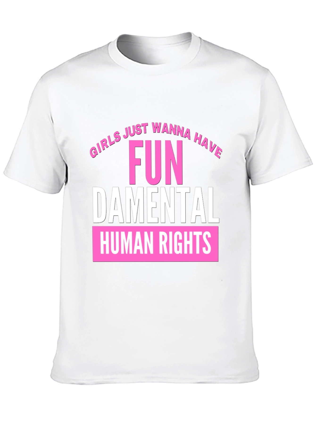 Fun-damental Rights Tee - Empowering Graphic T-Shirt