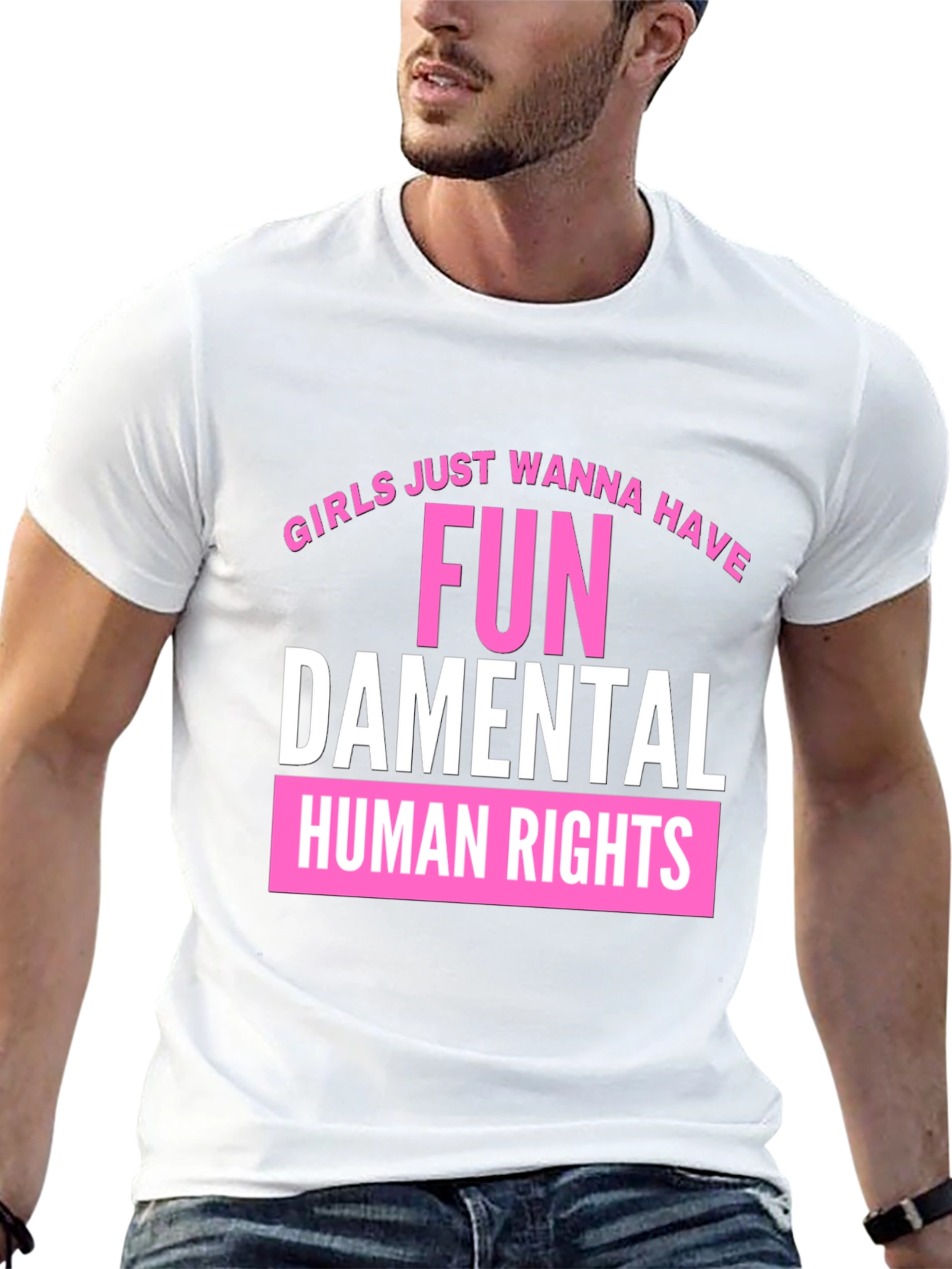 Fun-damental Rights Tee - Empowering Graphic T-Shirt