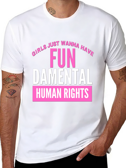 Fun-damental Rights Tee - Empowering Graphic T-Shirt