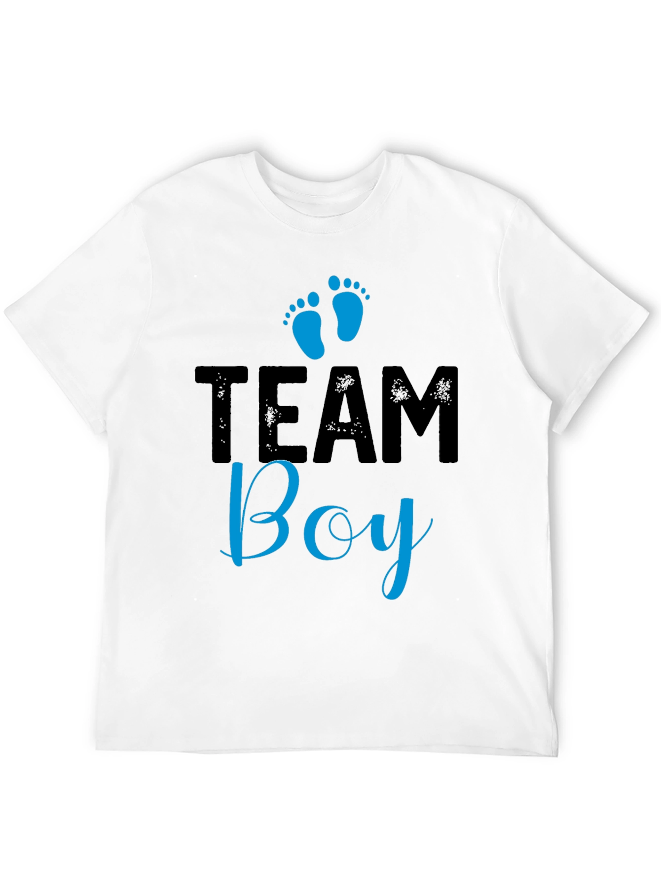 Team Boy Graphic T-Shirt - Baby Shower Gender Reveal