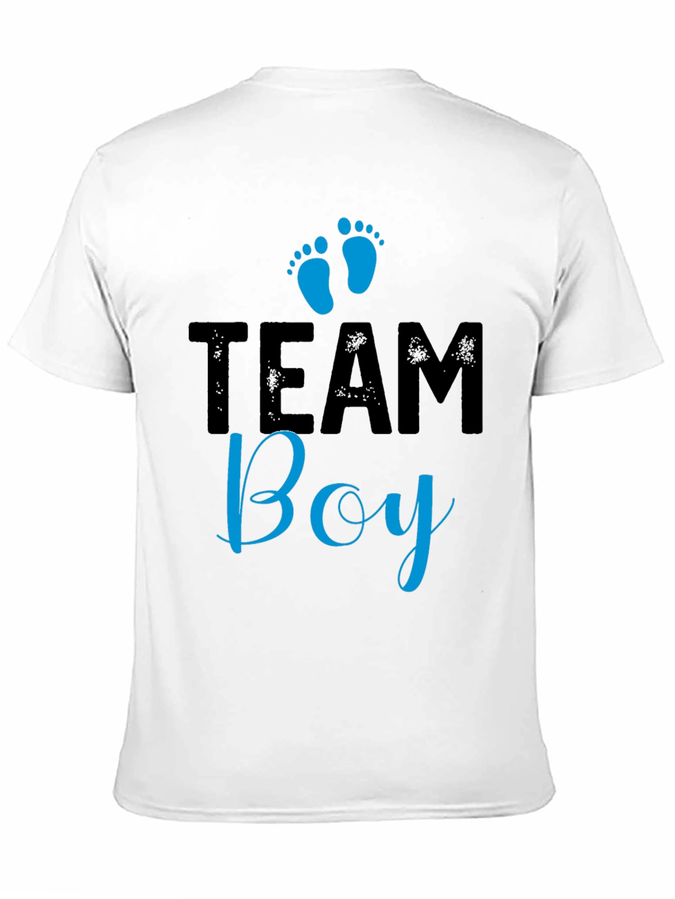Team Boy Graphic T-Shirt - Baby Shower Gender Reveal