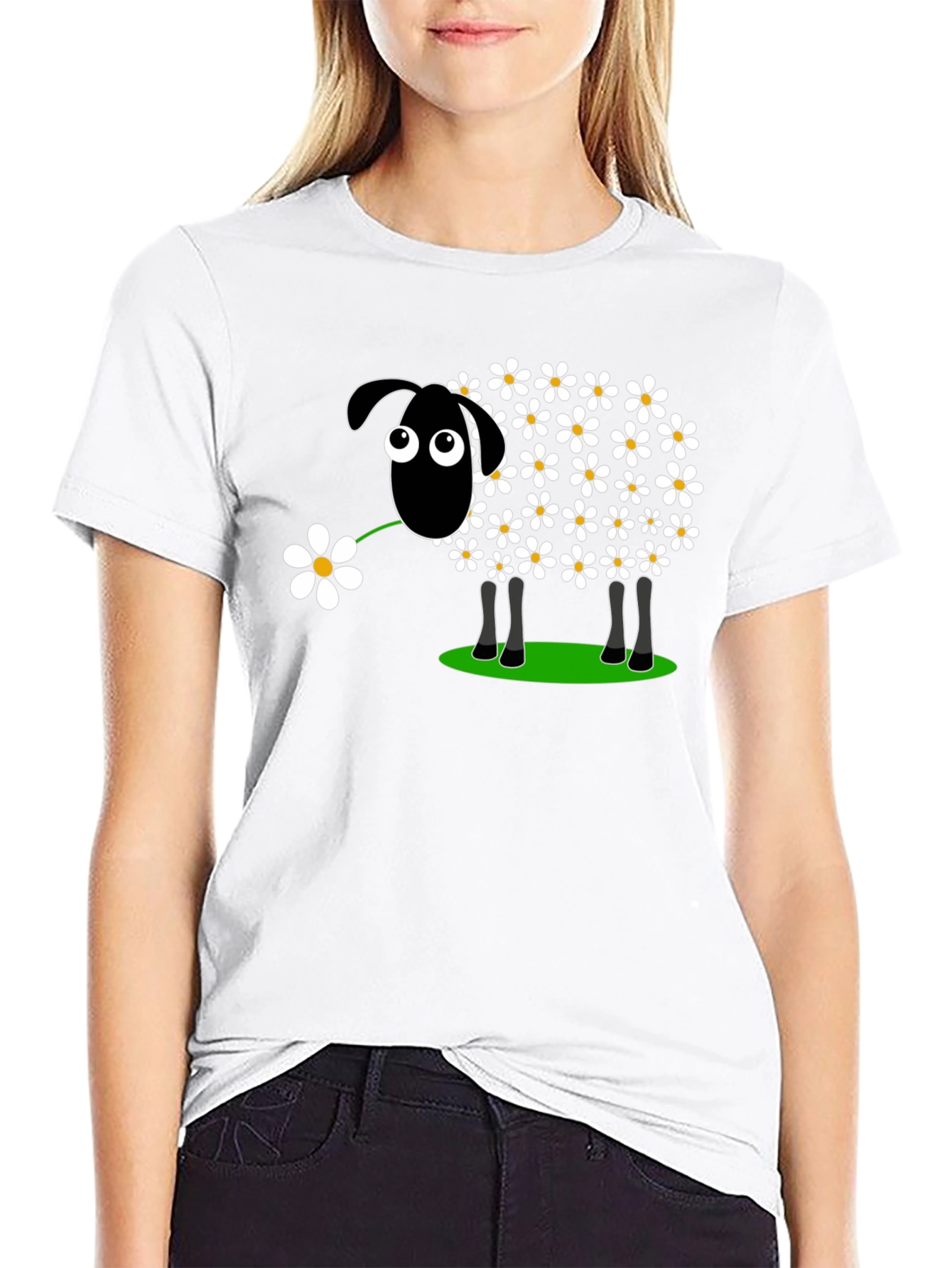Daisy Sheep T-Shirt