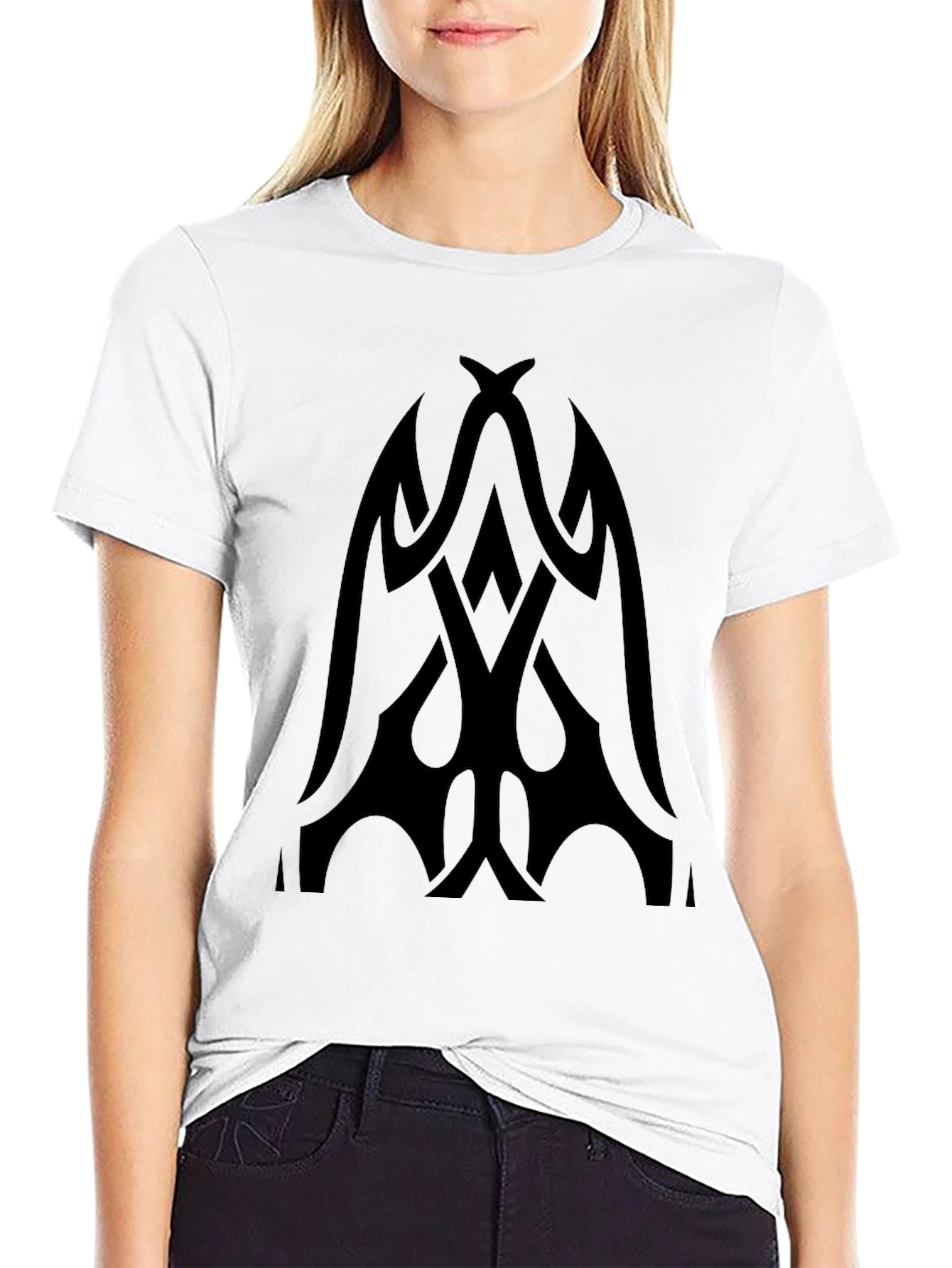 Tribal Graphic Black T-Shirt | Bold Statement Tee