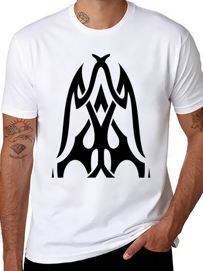 Tribal Graphic Black T-Shirt | Bold Statement Tee