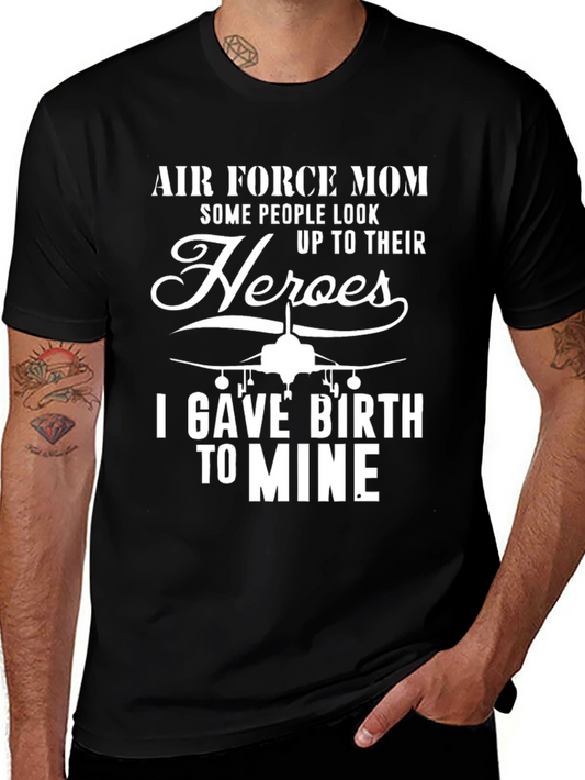 Air Force Mom T-Shirt - Heros Mother